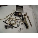 A quantity of watches including boxed Accurist & Sekonda etc.