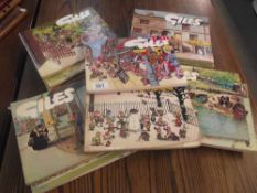 A collection of Giles Annuals