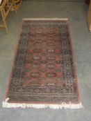 An Abbas Royal wool rug size 83 x 162 cm