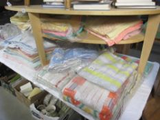 A large lot of vintage towels (all as new)