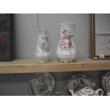 2 Aynsley floral vases