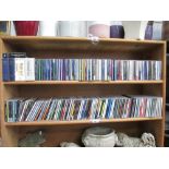 2 shelves of CD's.