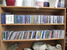 2 shelves of CD's.