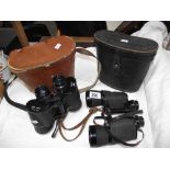 2 pairs of Regent 10 x 50 binoculars
