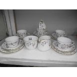 A 20 piece Minton tea set 'Suzanne'