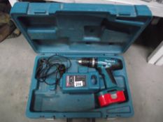 A Makita drill in case