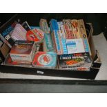 A mixed lot of vintage kitchenalia, foil food trays etc., all in original packaging.