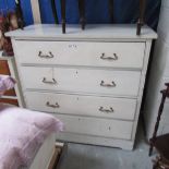 An old 4 drawer chest.