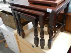 A pine effect 4 drawer chest.