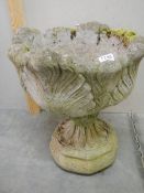 A large garden urn, 22".