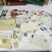 A box of miscellaneous first day covers FDCs etc including coin sets
