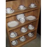 A Joseph Gosling Ye Olde English China tea set