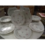 A quantity of vintage dishes and comports