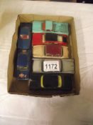 A quantity of Dinky and Corgi diecast cars