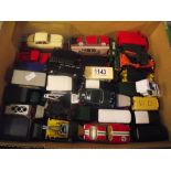 Box containing various Days Gone die-cast toys etc (Approximately 35)