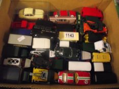 Box containing various Days Gone die-cast toys etc (Approximately 35)