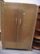 A 1950's double wardrobe