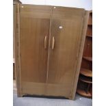 A 1950's double wardrobe