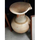 A large china vase.