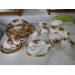 A quantity of Royal Albert Old Country Roses porcelain.