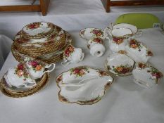 A quantity of Royal Albert Old Country Roses porcelain.