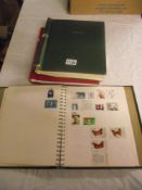 A good album of German stamps, an album of Italian stamps and an album of Polish stamps.