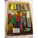 A quantity of playworn early Lesney / Matchbox diecast vehicles