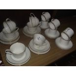 A quantity of Noritake ivory china, cup, saucer,