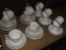 A quantity of Noritake ivory china, cup, saucer,