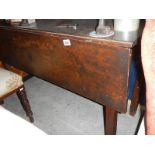An old gate leg table.