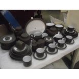 A large quantity of Hornsea Palantine dinner ware and a dish