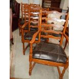 A good set of 6 ladderback chairs.
