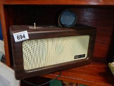 A retro style Bush classic radio.