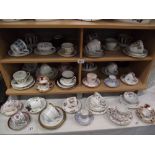 A good quantity of duo's and trio's Noritake, Royal Albert, Aynsley etc.