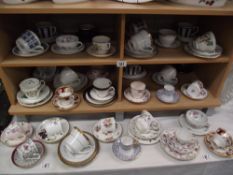 A good quantity of duo's and trio's Noritake, Royal Albert, Aynsley etc.