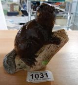 A Beswick beaver, No.2195.