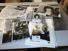 A collection of press releases and promotional photographs of country and western artists - Janie