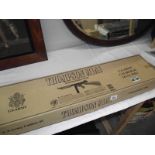 A boxed Airsoft Thompson M1A1 submachine gun by Tokyo Marui Co Ltd