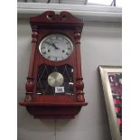 A Lincoln 31 day wall clock.