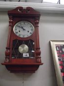 A Lincoln 31 day wall clock.