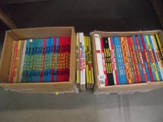 2 boxes of 1980/90's Beano and Dandy annuals.