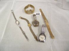 A quantity of wristwatches including Rotary