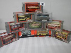 Ten Corgi 176 scale Original Omnibus die cast buses/