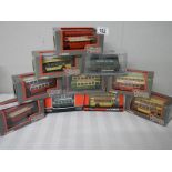 Ten Corgi 176 scale Original Omnibus die cast buses/