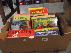 A quantity of 1960/70's children's pop up books and other children's books.