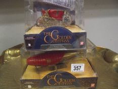 2 Corgi Golden Compass 1 airship and 1 carriage.