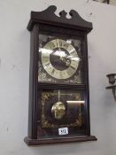 A 1970s Carpenters Westminster wall clock