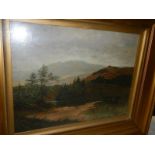 A good oil on canvas by by A J Redfern (would probably benefit from cleaning).