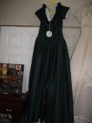 A bottle green Prom / Evening dress Size 10