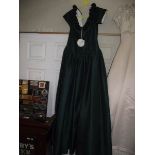 A bottle green Prom / Evening dress Size 10